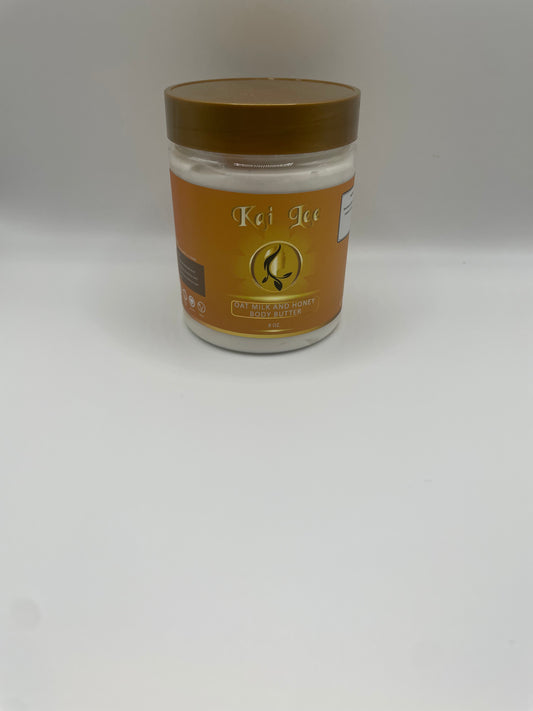 Oatmeal milk and honey body butter