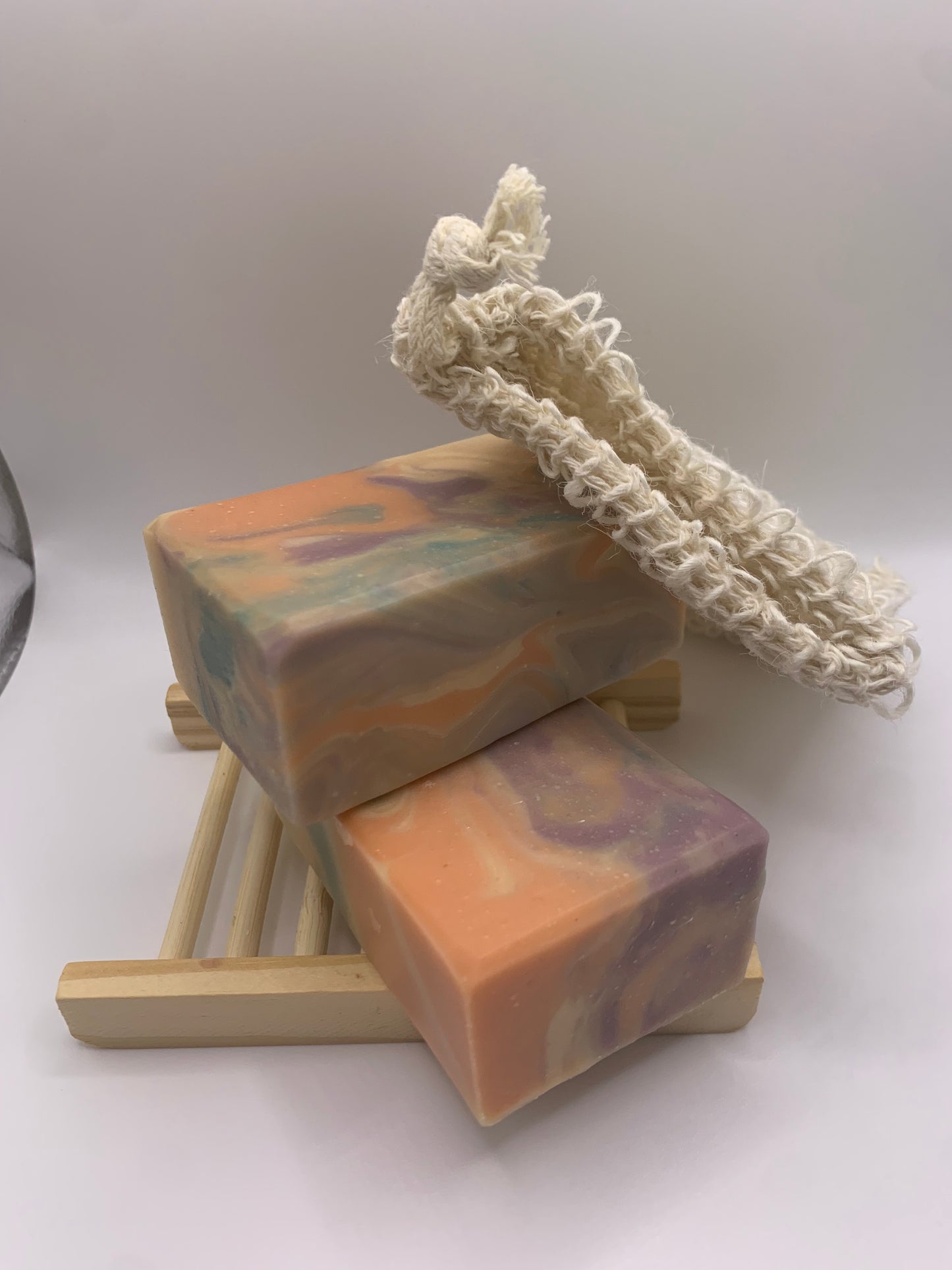 Tallow and orange soap